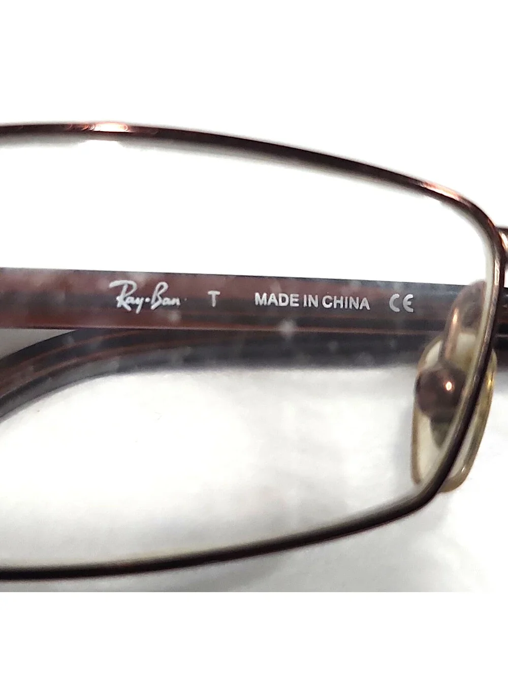 Ray Ban RB6103 2511 Brown Rectangular Eyeglasses 51-17 140